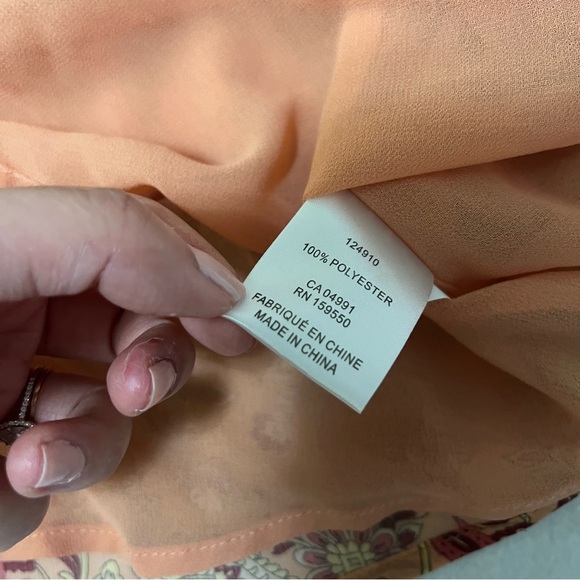 carolina belle montreal floral blouse boho - Picture 7 of 7